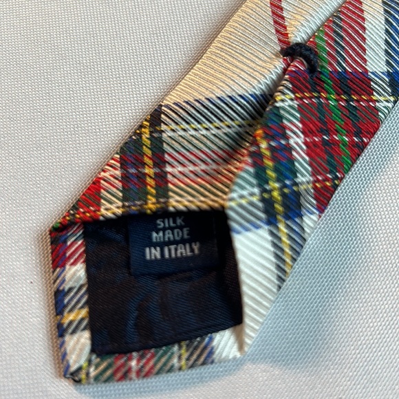 NWOT beautiful tie by Paul Frederick, 100% silk multicolored - Picture 7 of 7